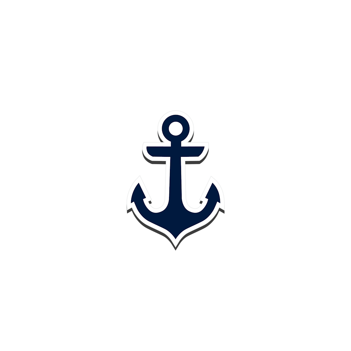 Bogg Bit - Navy Anchor K9