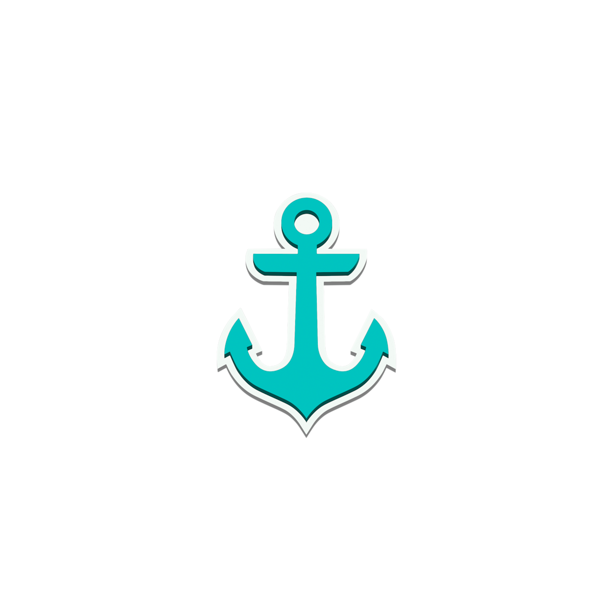 Bogg Bit - Turquoise Anchor R1