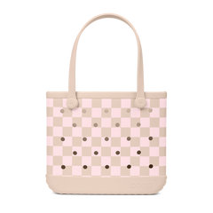 Baby - Checkered Linen/ Pink Marshmallow T4