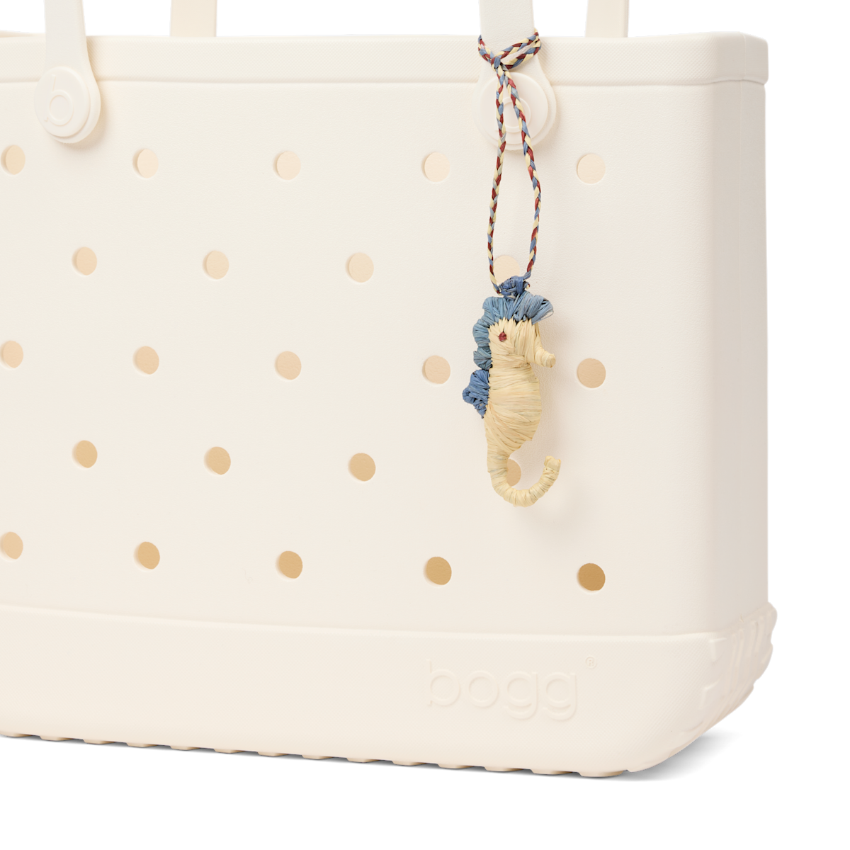 Bogg'd & Charmed - Raffia Seahorse C0