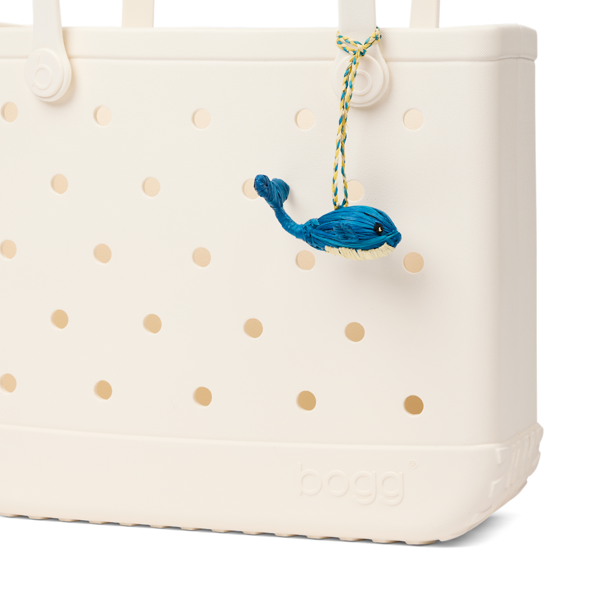 Bogg'd & Charmed - Raffia Whale P6