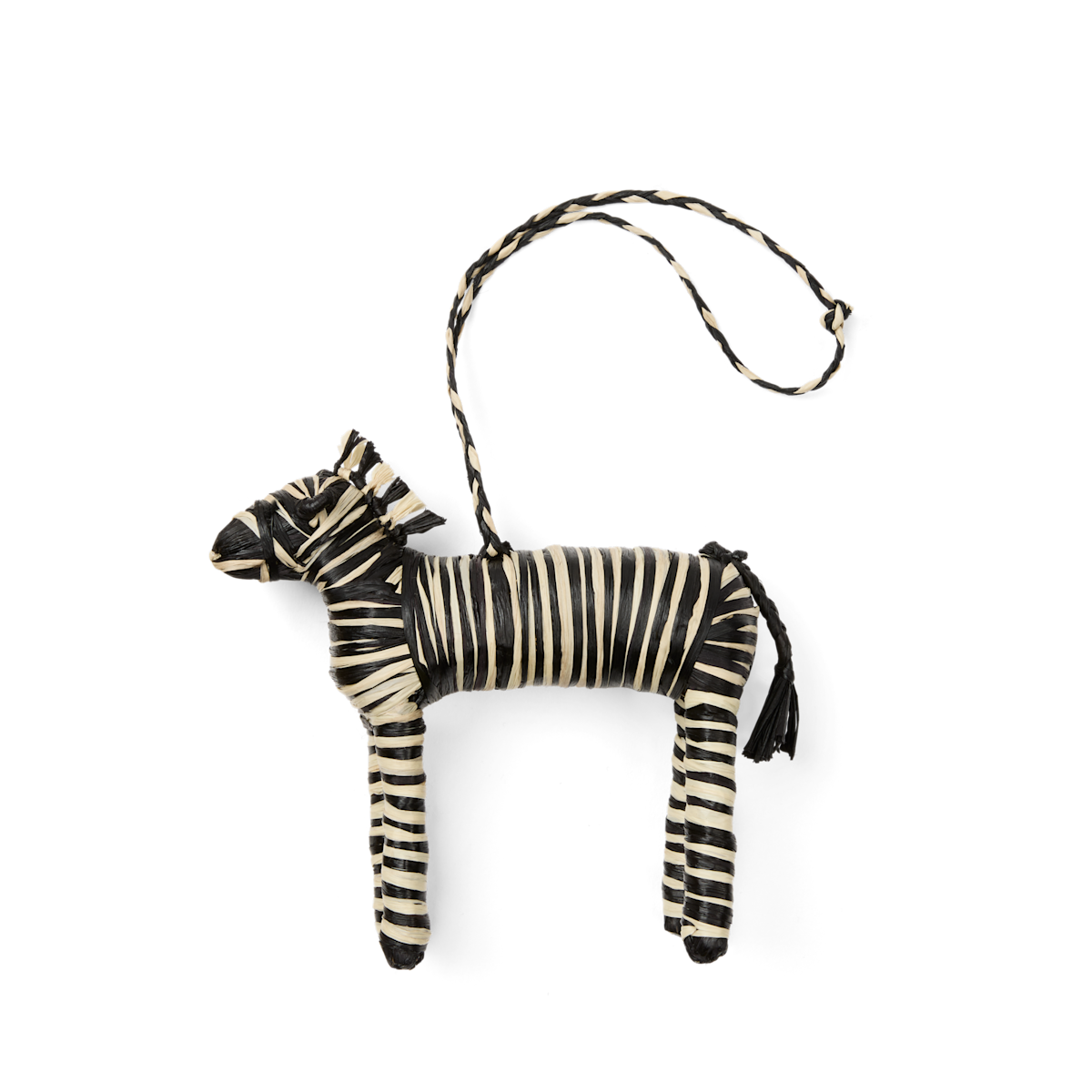 Bogg'd & Charmed - Raffia Zebra A3