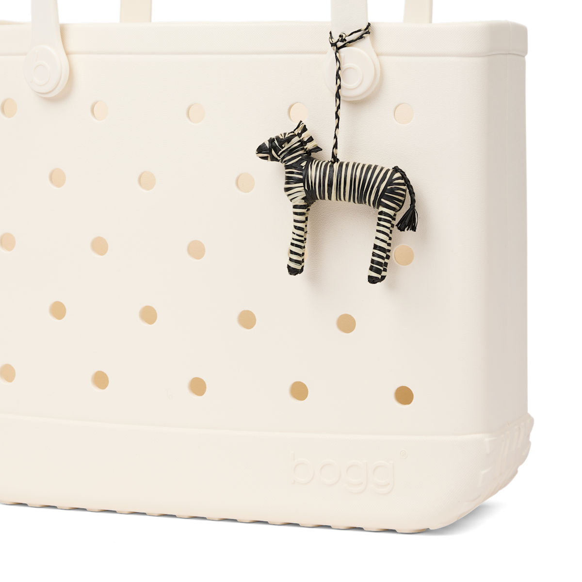 Bogg'd & Charmed - Raffia Zebra A3