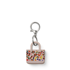 Tiny Tote Keychain - Neon Jungle D6