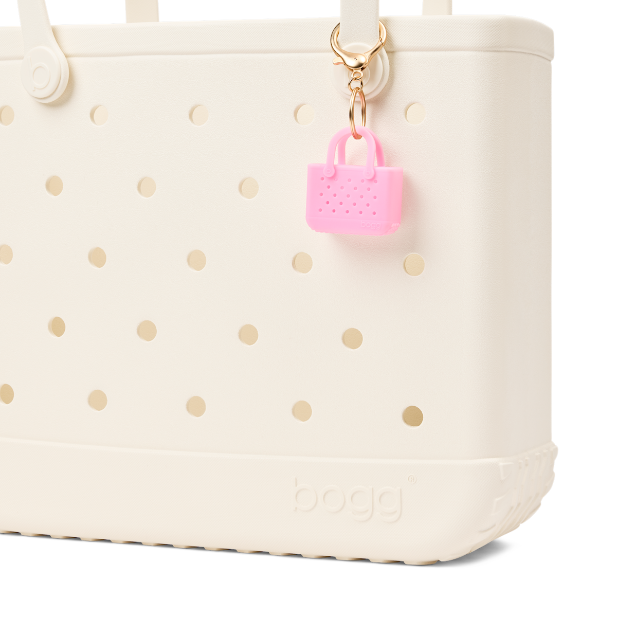 Tiny Tote Keychain - Pink Taffy J2