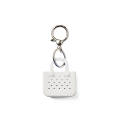 Tiny Tote Keychain - For Shore White Q0