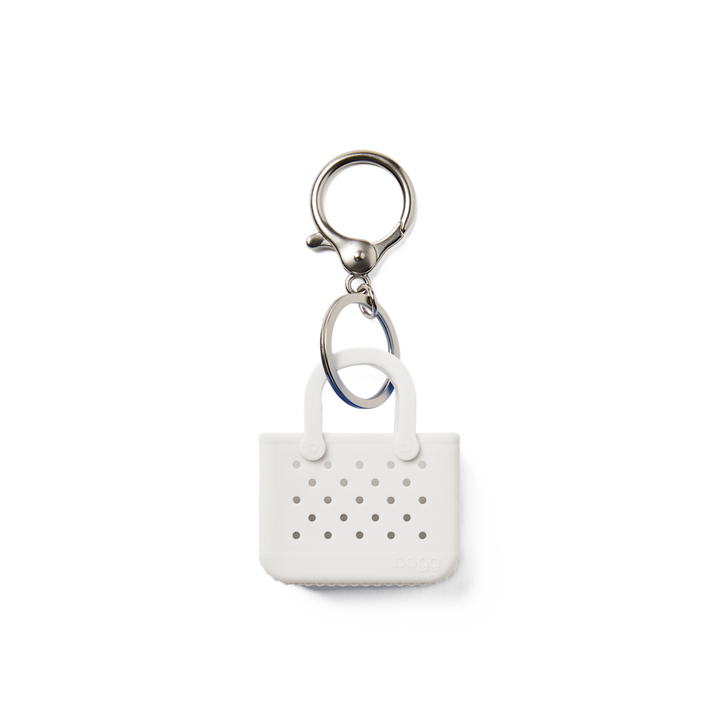 Tiny Tote Keychain - For Shore White Q0
