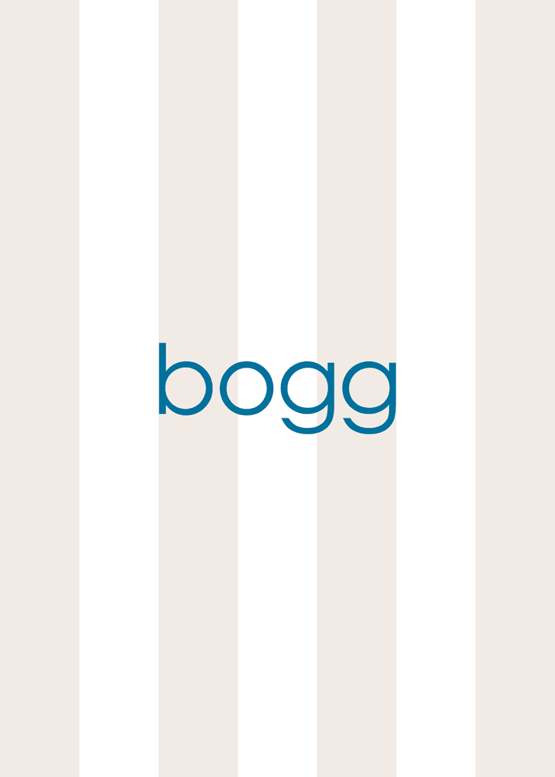 Bogg Stripes Greeting Card T8