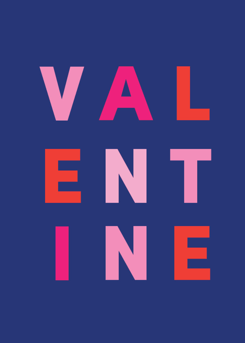 Valentine Greeting Card U8