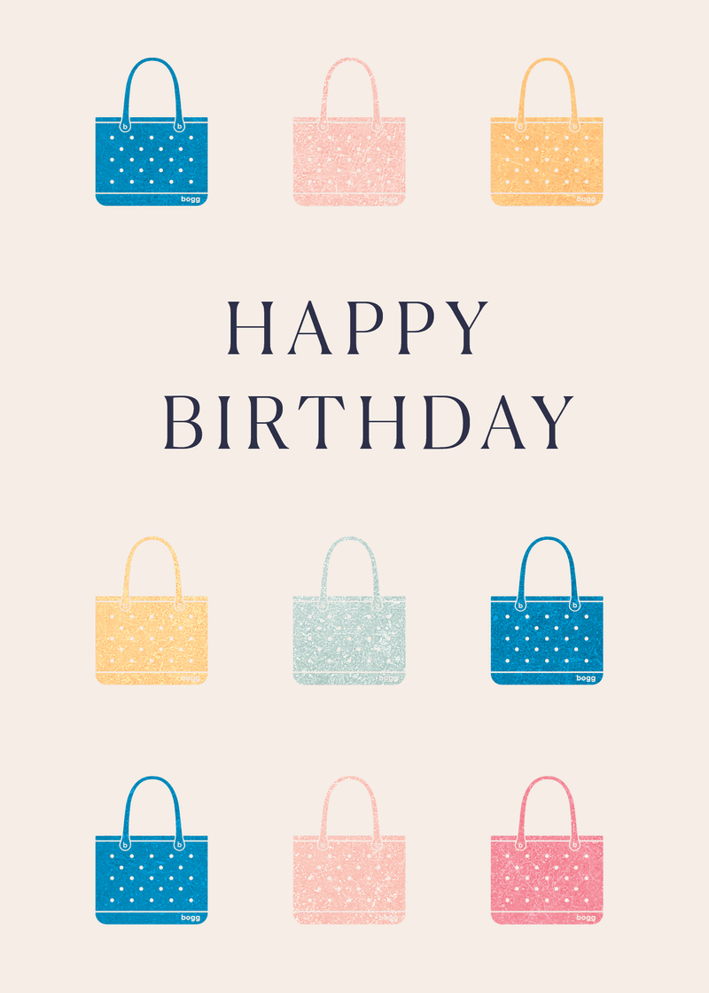 Happy Birthday Totes Greeting Card P3