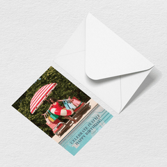 Happy Birthday Umbrella Greeting Card I5