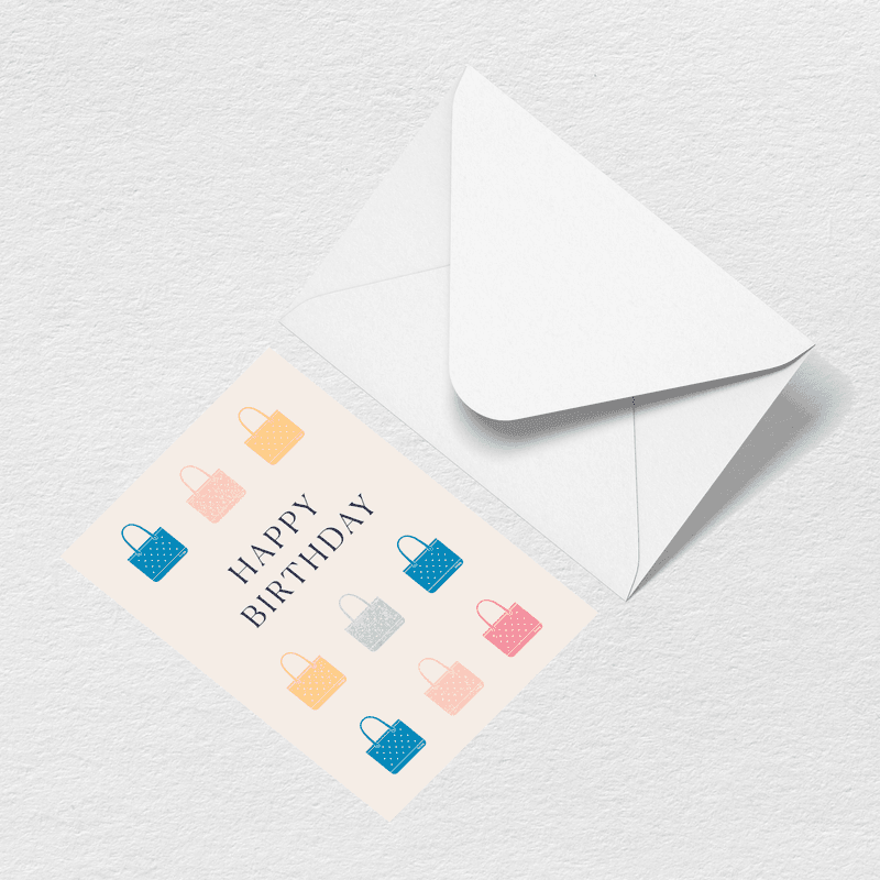 Happy Birthday Totes Greeting Card P3