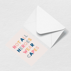 Heroes Greeting Card J1