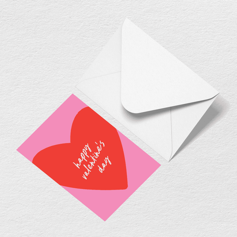 Happy Valentine's Day Greeting Card Z5