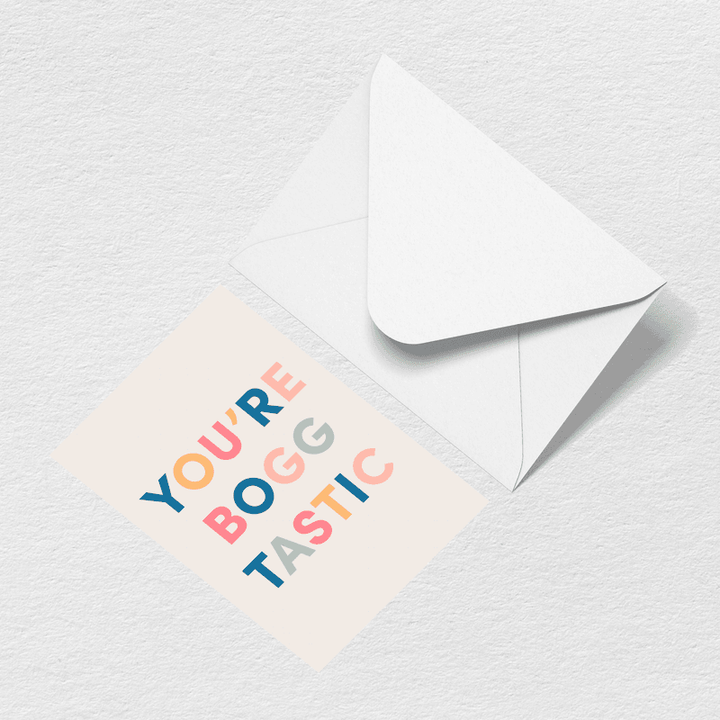 You're Boggtastic Greeting Card I1