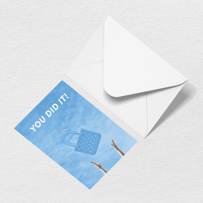 Graduation You Did It Greeting Card V9