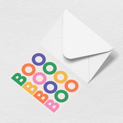 Boo Greeting Card F8