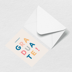Graduation Graduate Greeting Card V9